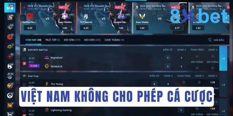 Cá cược là gì? Các hình thức cá cược trực tuyến phổ biến 2 Pháp luật Việt Nam cấm mọi hình thức đặt cược bằng tiền hay hiện vật